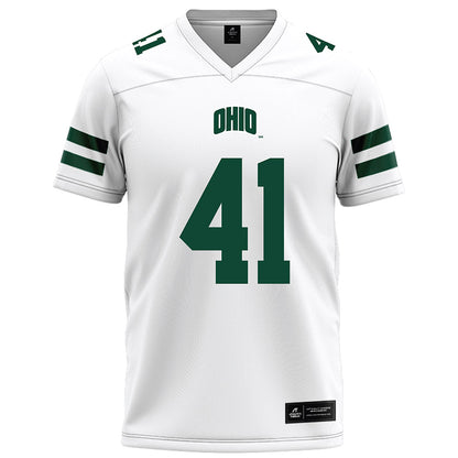 Ohio - NCAA Football : Devon Hunter - White Football Jersey