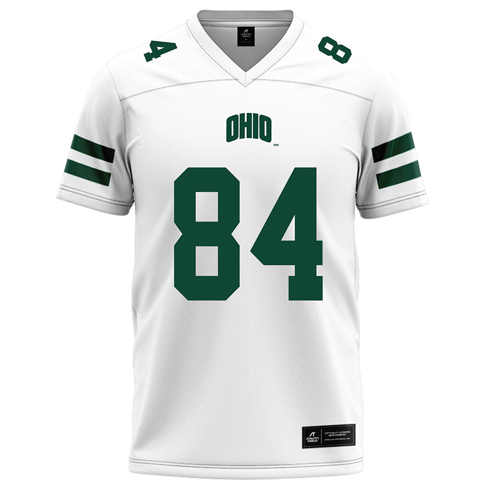 Ohio - NCAA Football : AJ Miller - White Football Jersey-0