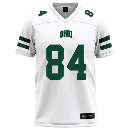 Ohio - NCAA Football : AJ Miller - White Football Jersey-0