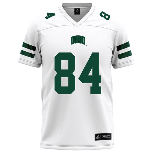 Ohio - NCAA Football : AJ Miller - White Football Jersey-0