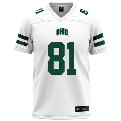 Ohio - NCAA Football : Matthew Stuewe - White Football Jersey