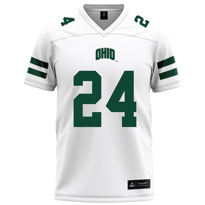 Ohio - NCAA Football : Dj Morton - White Football Jersey