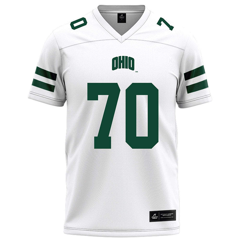 Ohio - NCAA Football : JJ Johnson - White Football Jersey-0