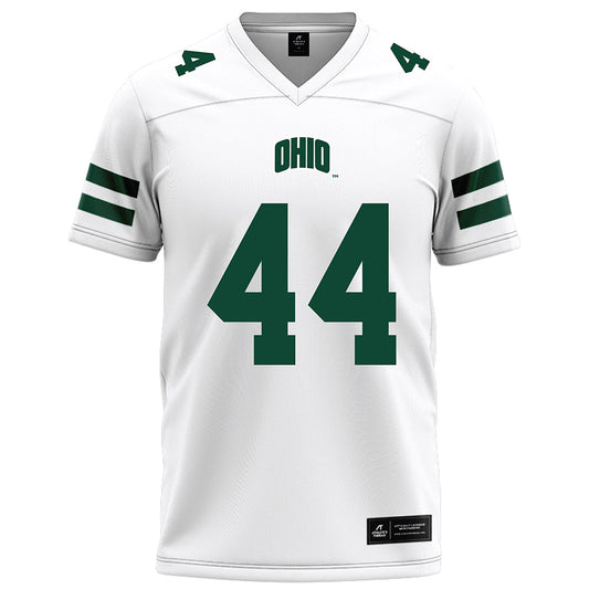 Ohio - NCAA Football : Nehemiah Dukes - White Football Jersey-0