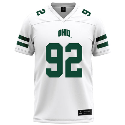 Ohio - NCAA Football : Robert Keuchler - White Football Jersey