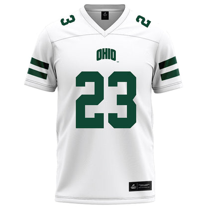 Ohio - NCAA Football : Riley Neer - White Football Jersey