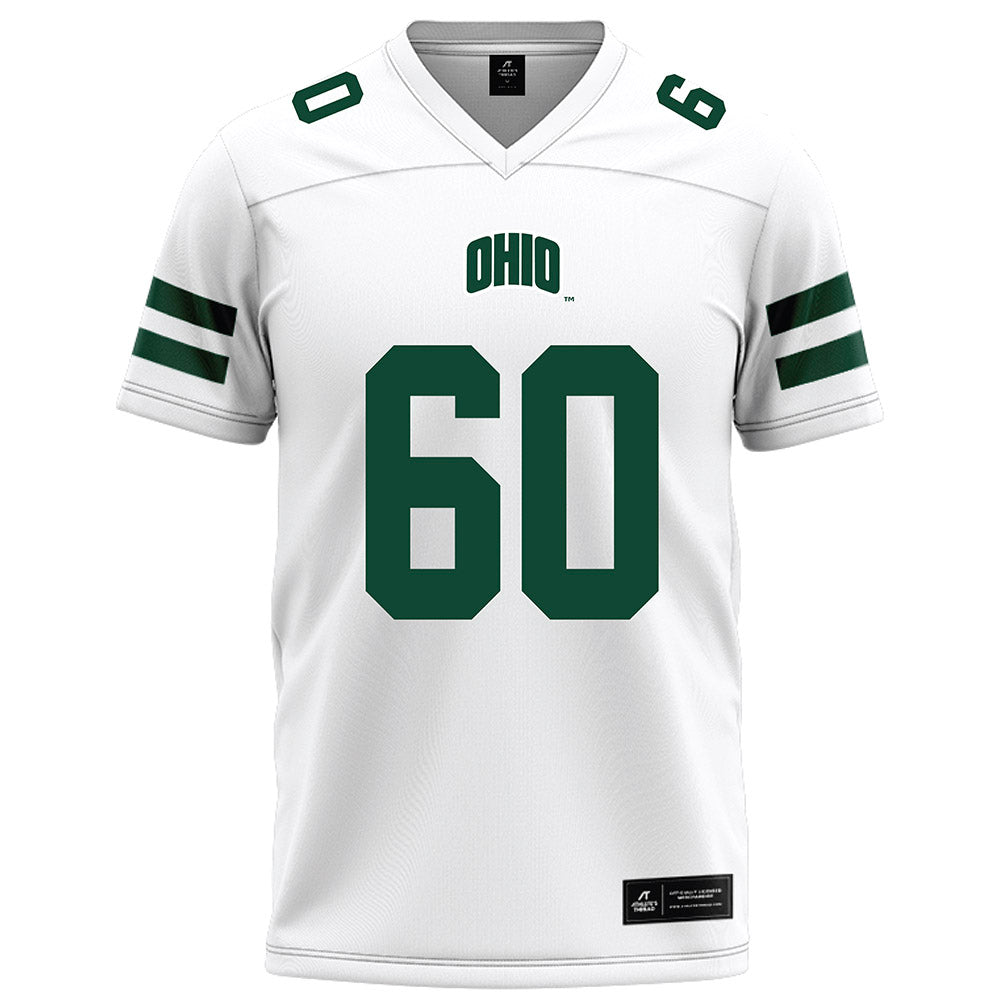 Ohio - NCAA Football : Trent Allen - White Football Jersey-0