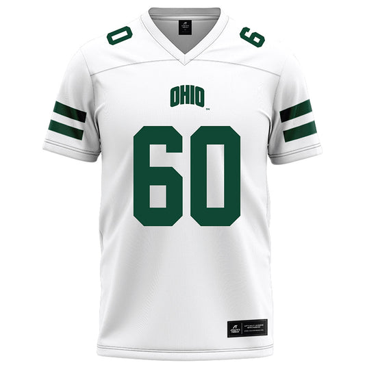 Ohio - NCAA Football : Trent Allen - White Football Jersey-0