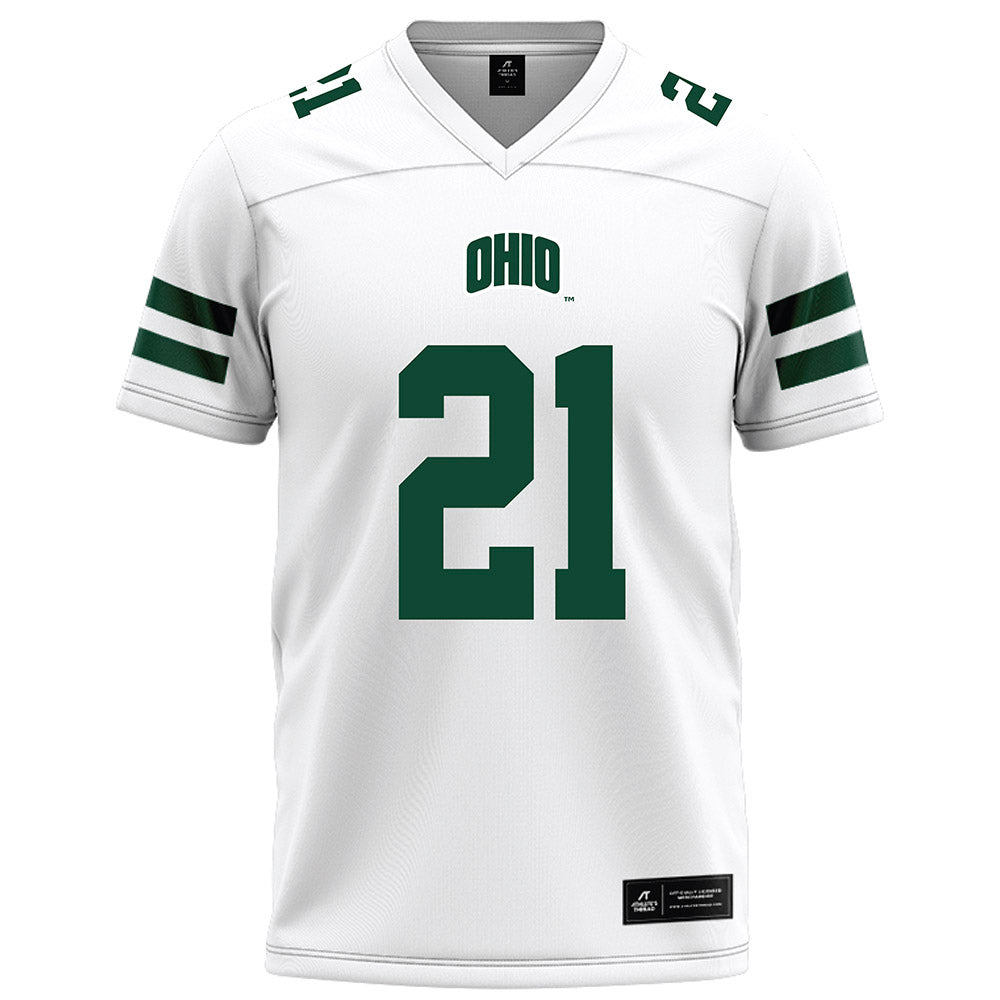 Ohio - NCAA Football : Donovan Walker - White Football Jersey