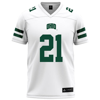 Ohio - NCAA Football : Donovan Walker - White Football Jersey