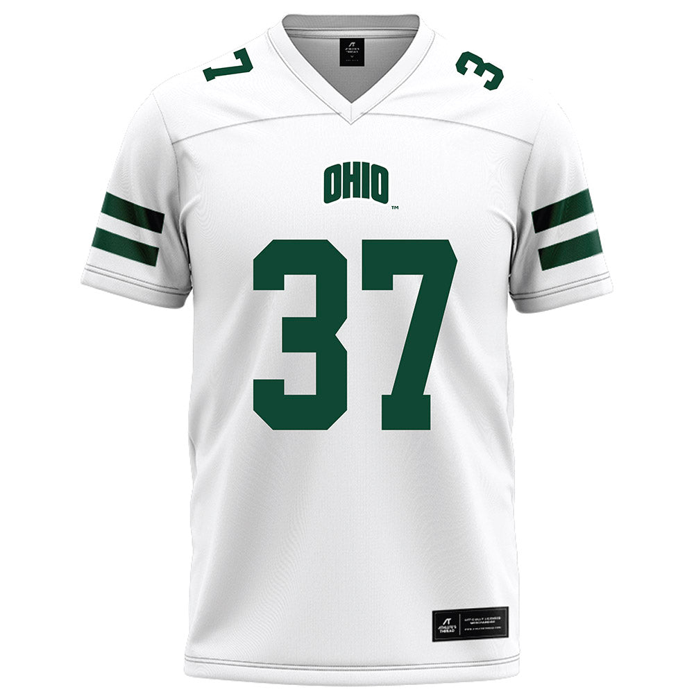 Ohio - NCAA Football : Blake Guffey - White Football Jersey