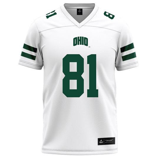 Ohio - NCAA Football : Bralen Henderson - White Football Jersey