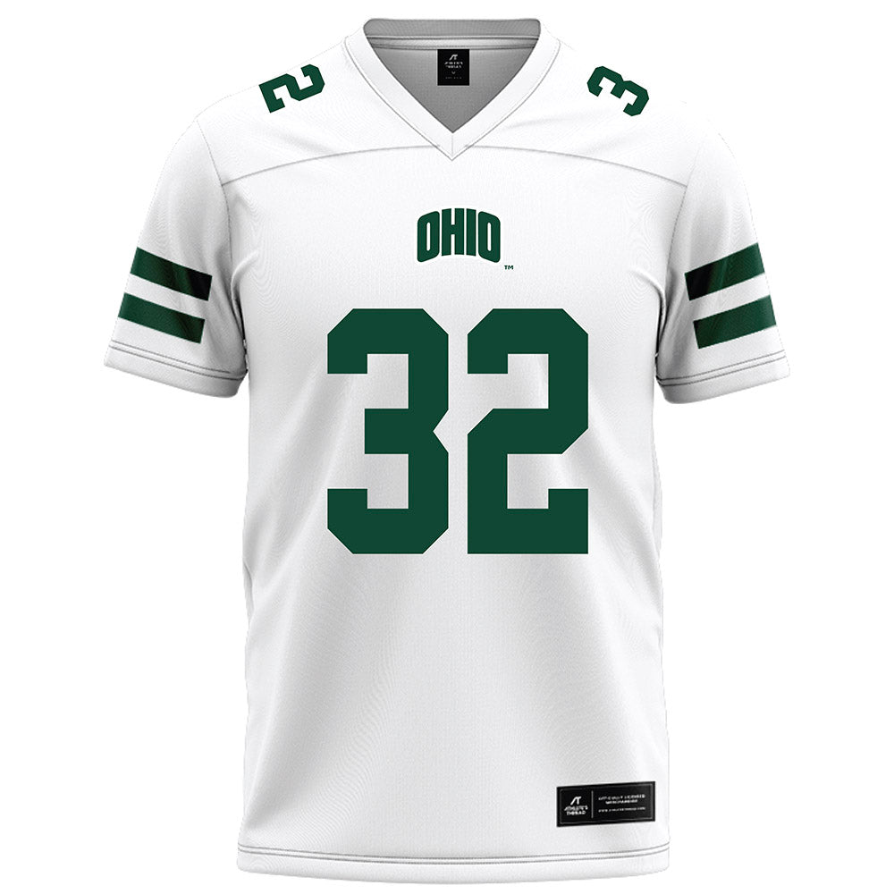 Ohio - NCAA Football : Jasen Kelly - White Football Jersey