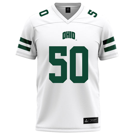 Ohio - NCAA Football : Owen DiFranco - White Football Jersey