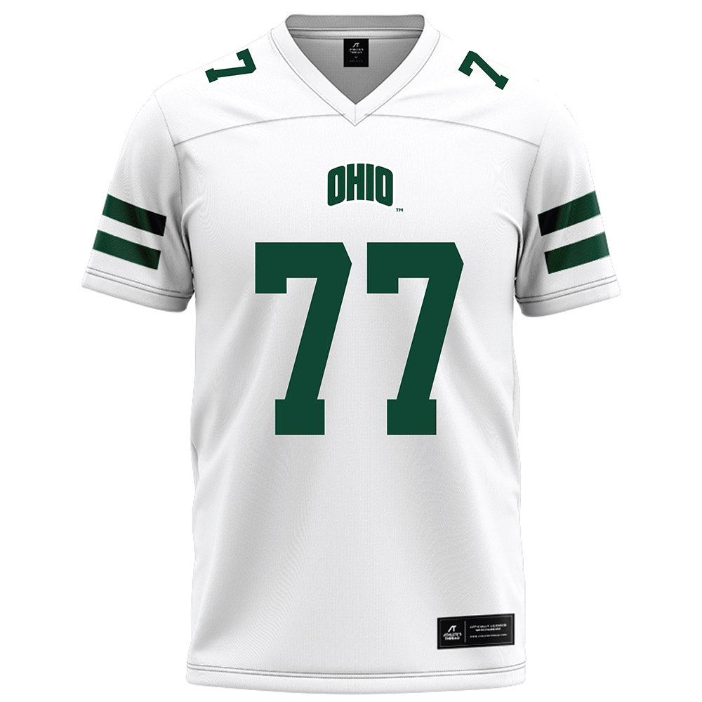 Ohio - NCAA Football : Ibrahim Kebe - White Football Jersey-0