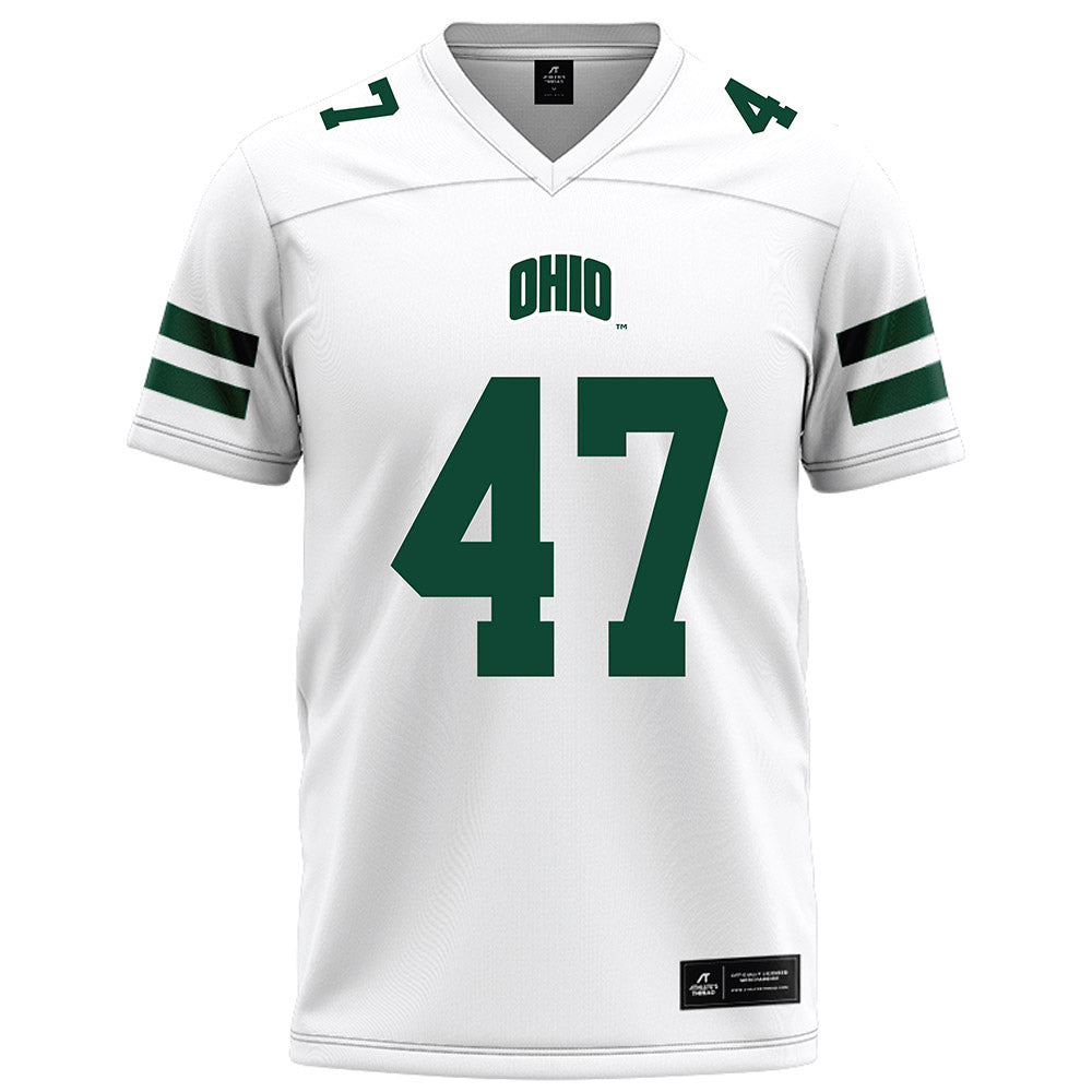 Ohio - NCAA Football : Alex Kasee - White Football Jersey