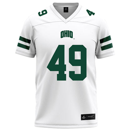 Ohio - NCAA Football : Xavier Williams - White Football Jersey