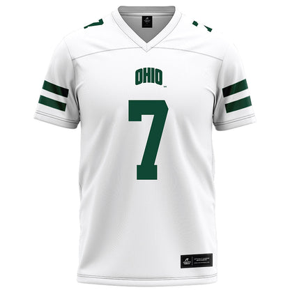 Ohio - NCAA Football : Chase Hendricks - White Football Jersey