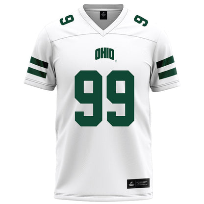 Ohio - NCAA Football : Joey Woolard - White Football Jersey