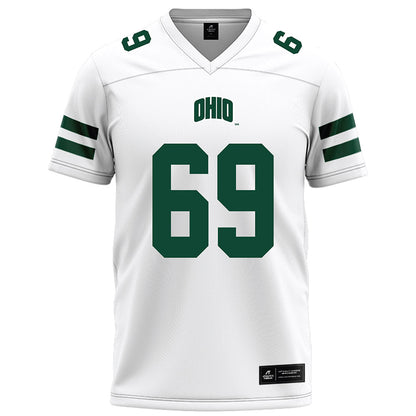 Ohio - NCAA Football : Parker Titsworth - White Football Jersey