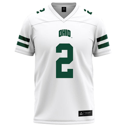 Ohio - NCAA Football : Anthony Tyus III - White Football Jersey