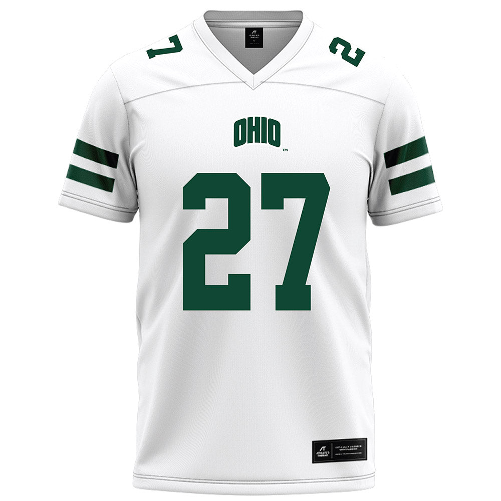 Ohio - NCAA Football : Jack Fries - White Football Jersey