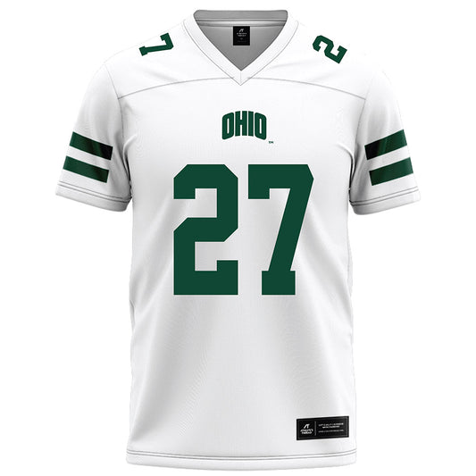 Ohio - NCAA Football : Jack Fries - White Football Jersey