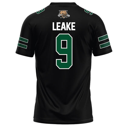 Ohio - NCAA Football : Blake Leake - Black Football Jersey