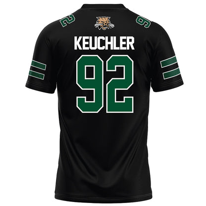 Ohio - NCAA Football : Robert Keuchler - Black Football Jersey