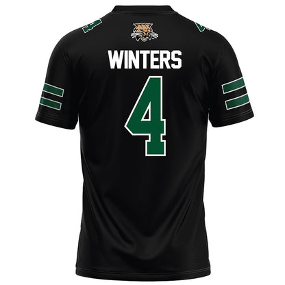 Ohio - NCAA Football : Jacob Winters - Black Football Jersey