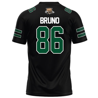 Ohio - NCAA Football : Jake Bruno - Black Football Jersey-1