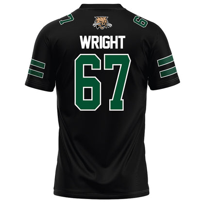 Ohio - NCAA Football : Kameron Wright - Black Football Jersey