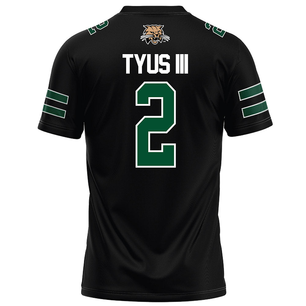 Ohio - NCAA Football : Anthony Tyus III - Black Football Jersey