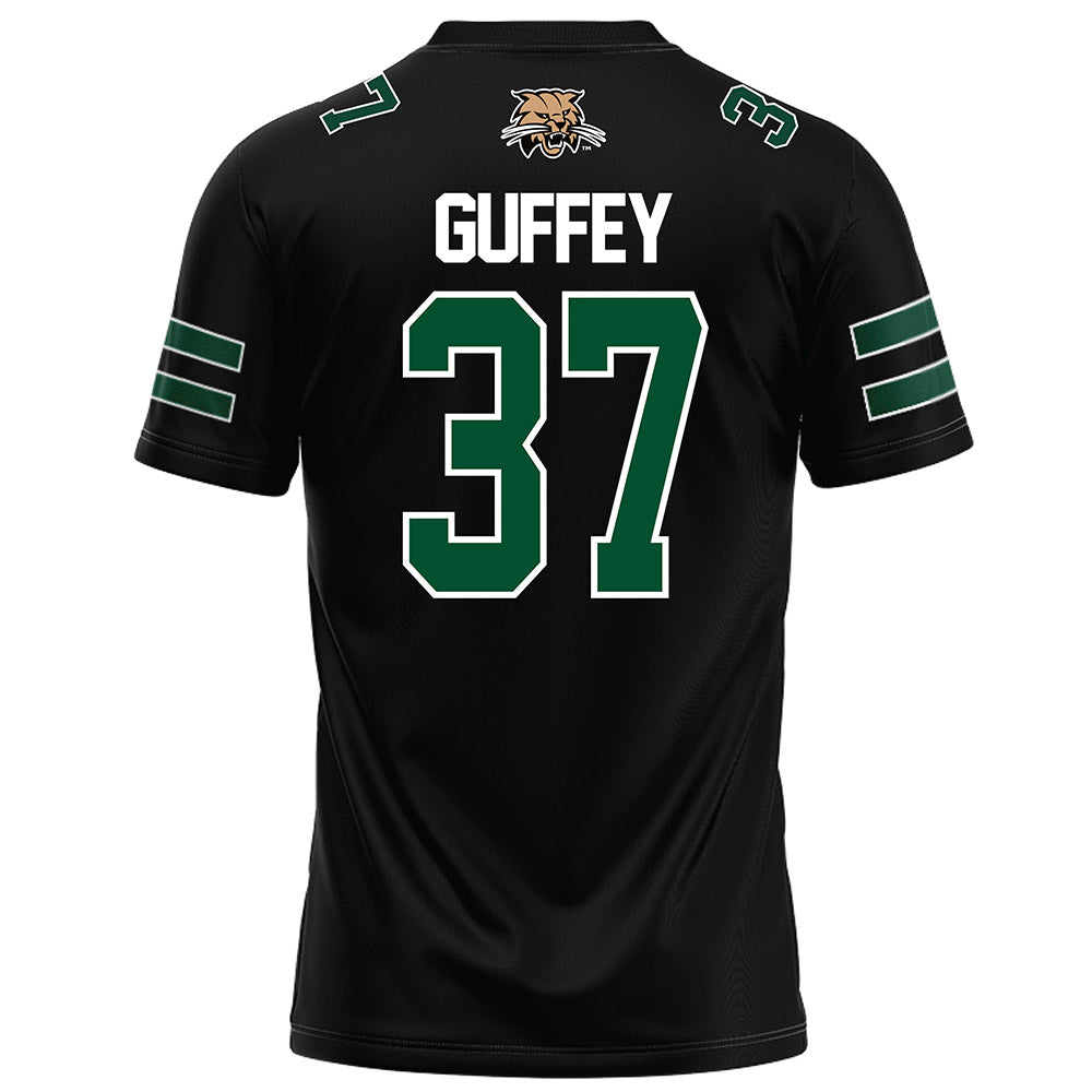 Ohio - NCAA Football : Blake Guffey - Black Football Jersey