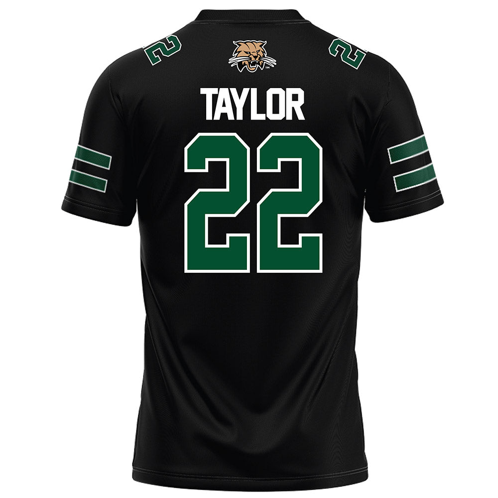 Ohio - NCAA Football : Michael Taylor - Black Football Jersey-1