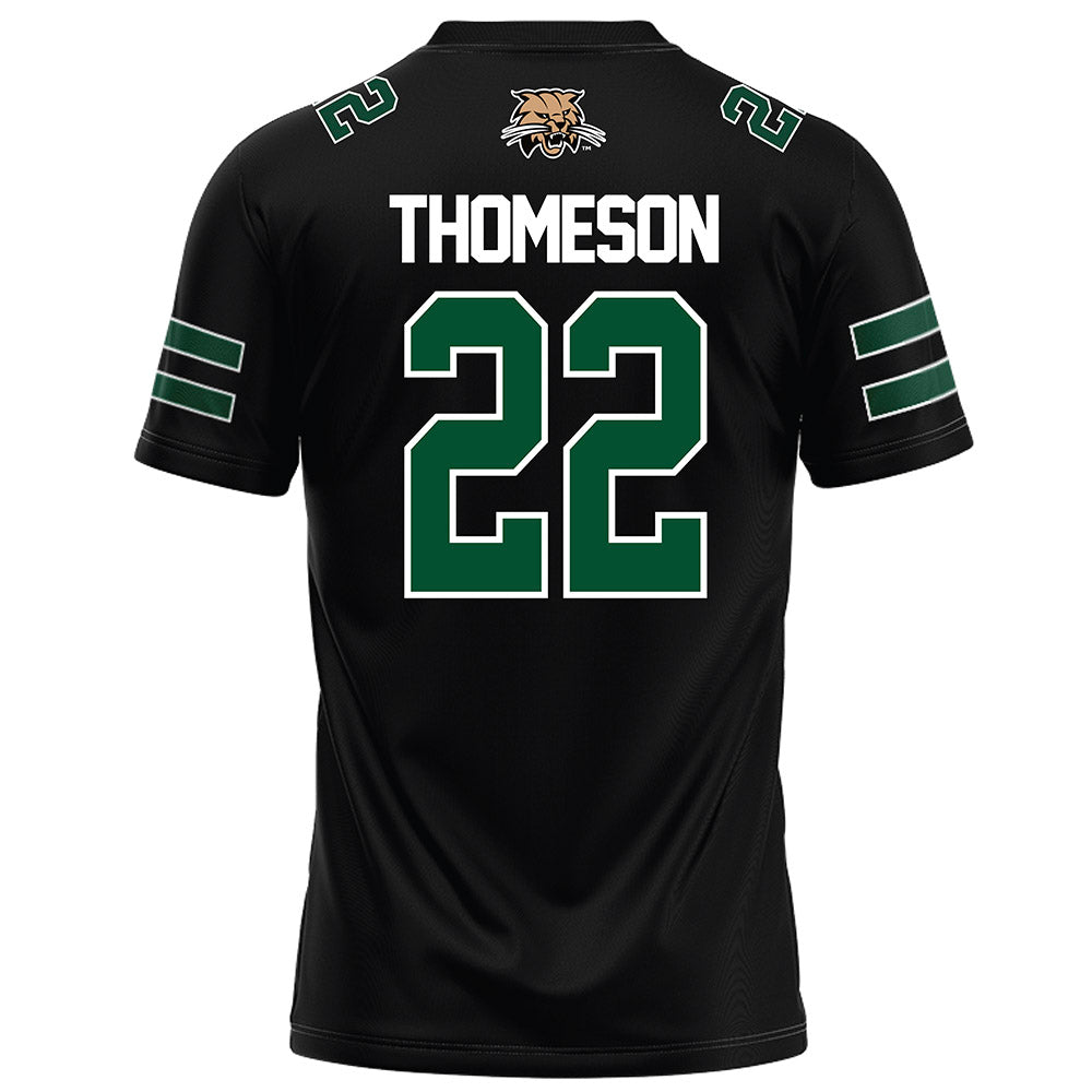 Ohio - NCAA Football : Jalen Thomeson - Black Football Jersey