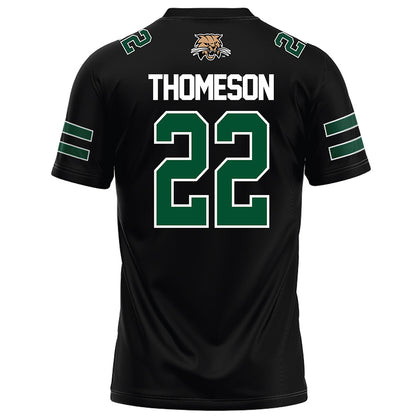 Ohio - NCAA Football : Jalen Thomeson - Black Football Jersey