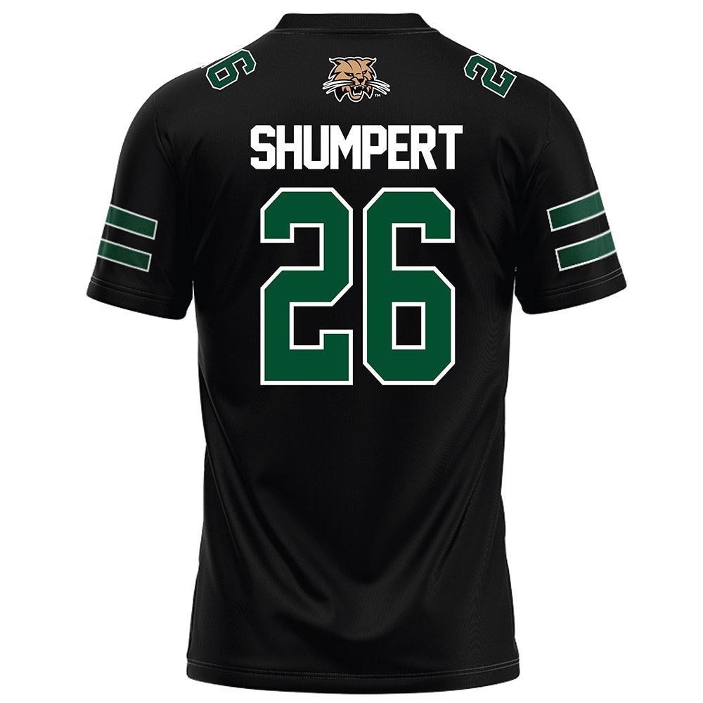 Ohio - NCAA Football : Lamarion Shumpert - Black Football Jersey-1