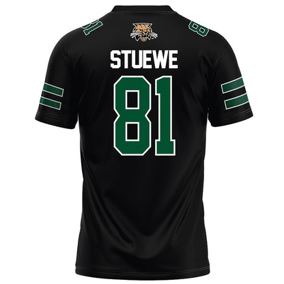 Ohio - NCAA Football : Matthew Stuewe - Black Football Jersey