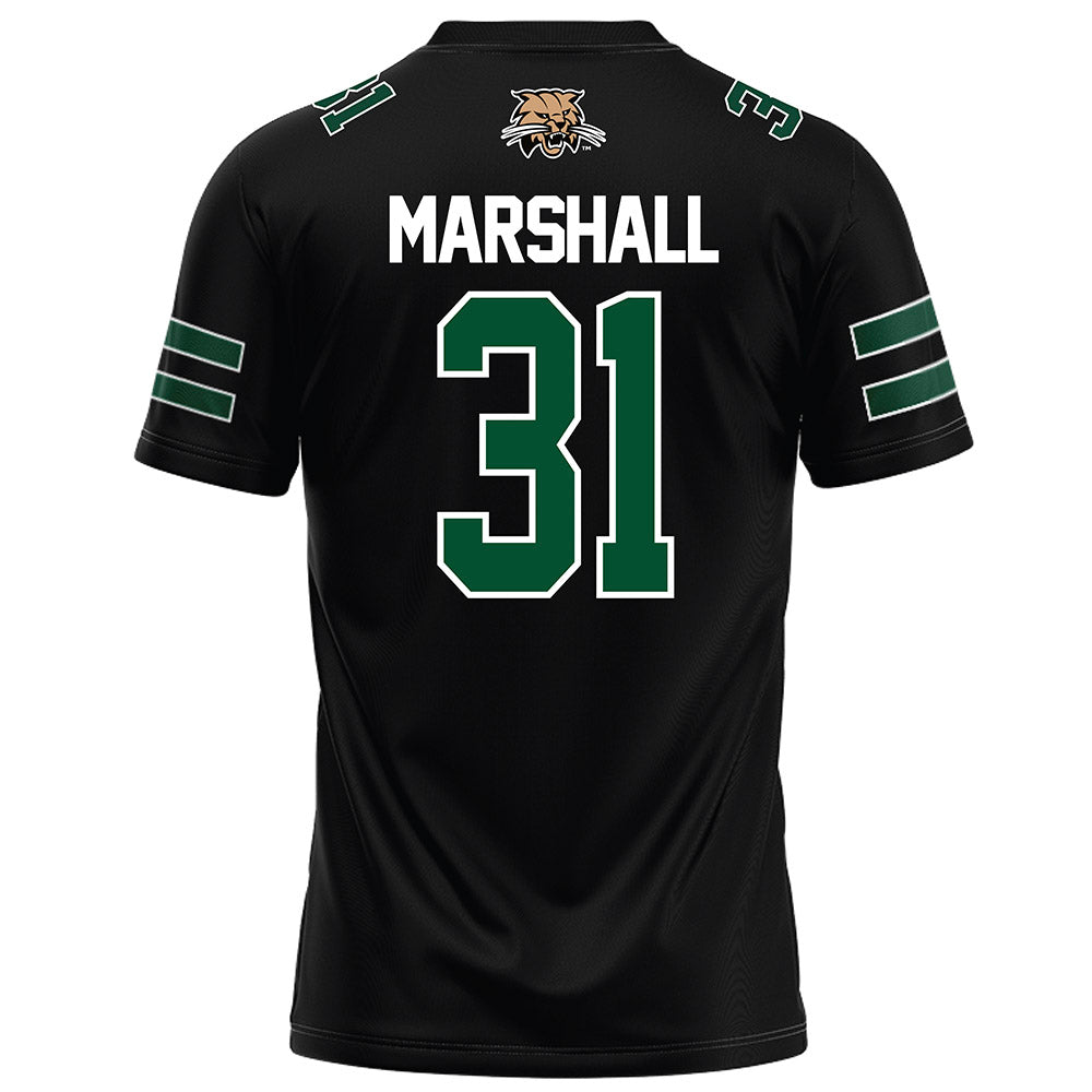 Ohio - NCAA Football : Andrew Marshall - Black Football Jersey