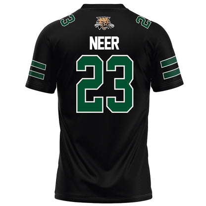 Ohio - NCAA Football : Riley Neer - Black Football Jersey