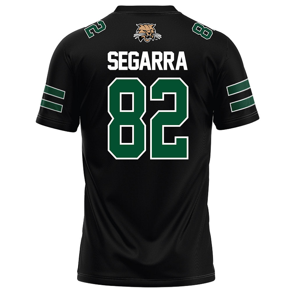 Ohio - NCAA Football : Nick Segarra - Black Football Jersey