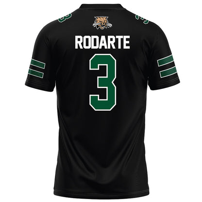 Ohio - NCAA Football : Max Rodarte - Black Football Jersey