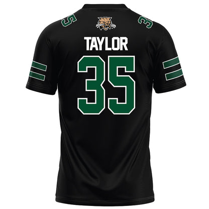 Ohio - NCAA Football : Shay Taylor - Black Football Jersey