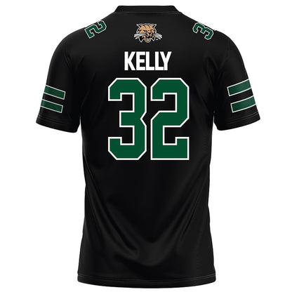 Ohio - NCAA Football : Jasen Kelly - Black Football Jersey