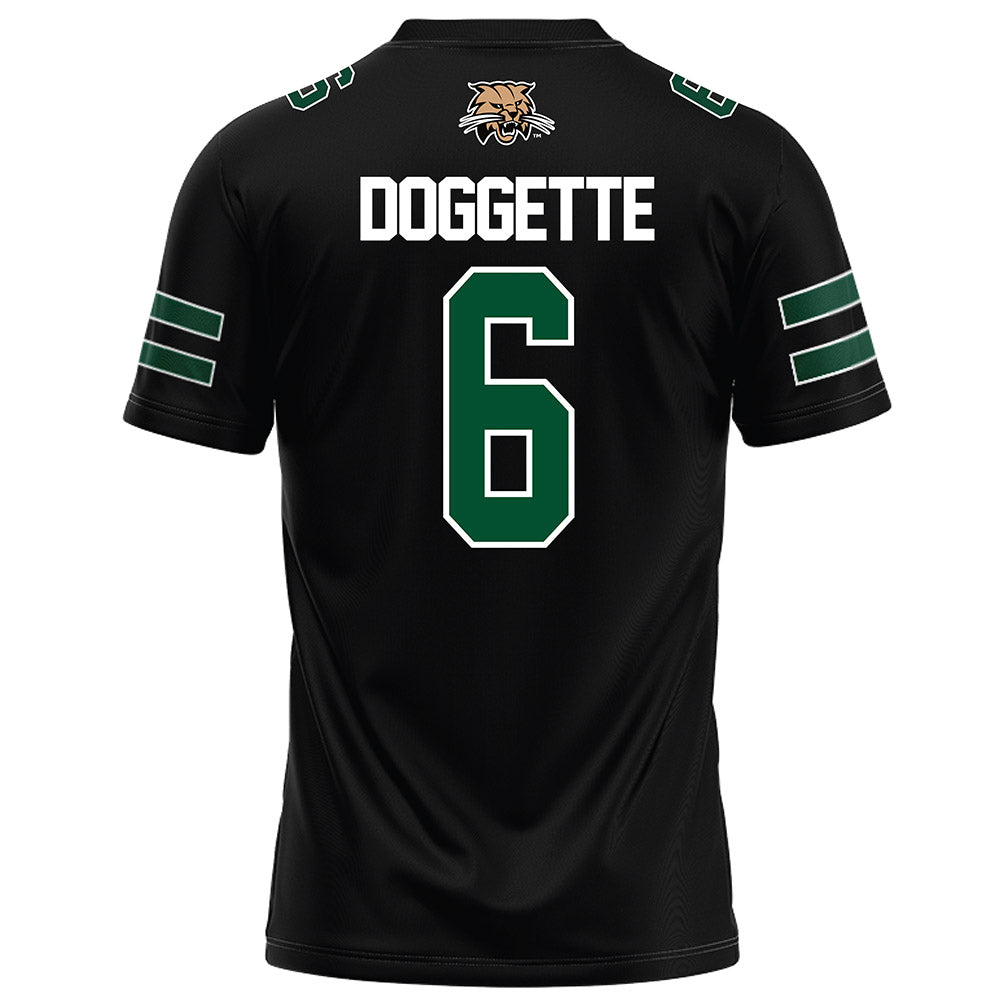 Ohio - NCAA Football : CJ Doggette - Black Football Jersey