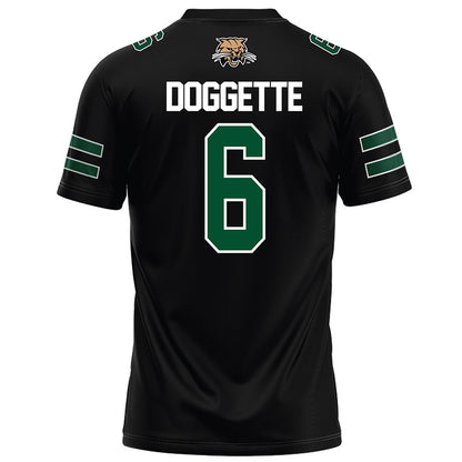 Ohio - NCAA Football : CJ Doggette - Black Football Jersey