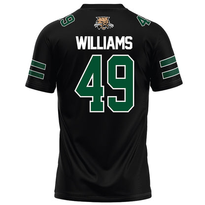 Ohio - NCAA Football : Xavier Williams - Black Football Jersey