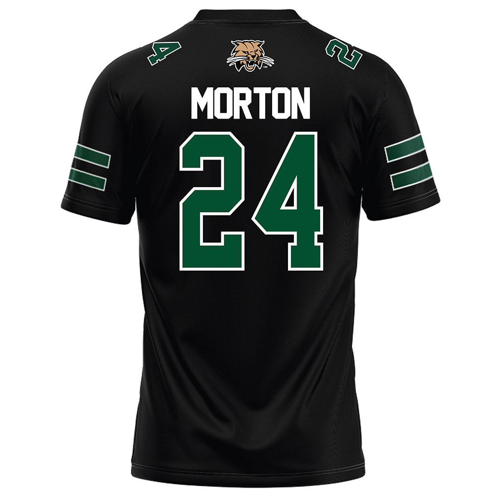 Ohio - NCAA Football : Dj Morton - Black Football Jersey