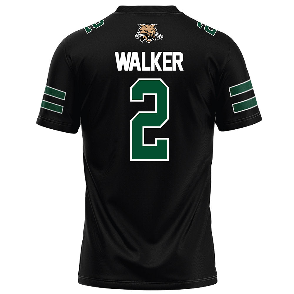 Ohio - NCAA Football : DJ Walker - Black Football Jersey-1